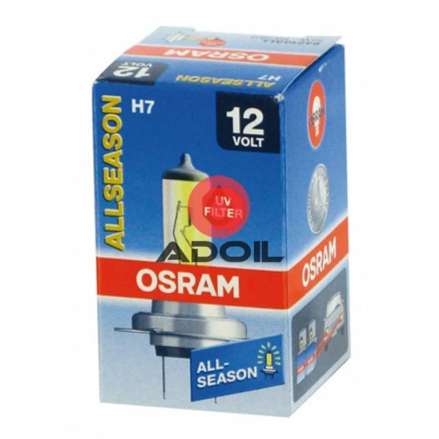 Автолампа H7 12V/55W/PX26d All Season Osram