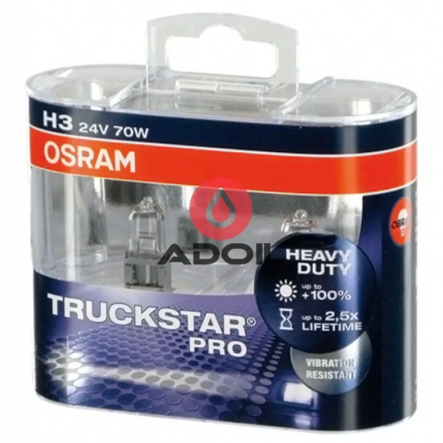 Автолампа H7 24V/70W/PX26d Truck Star PRO 2шт Osram