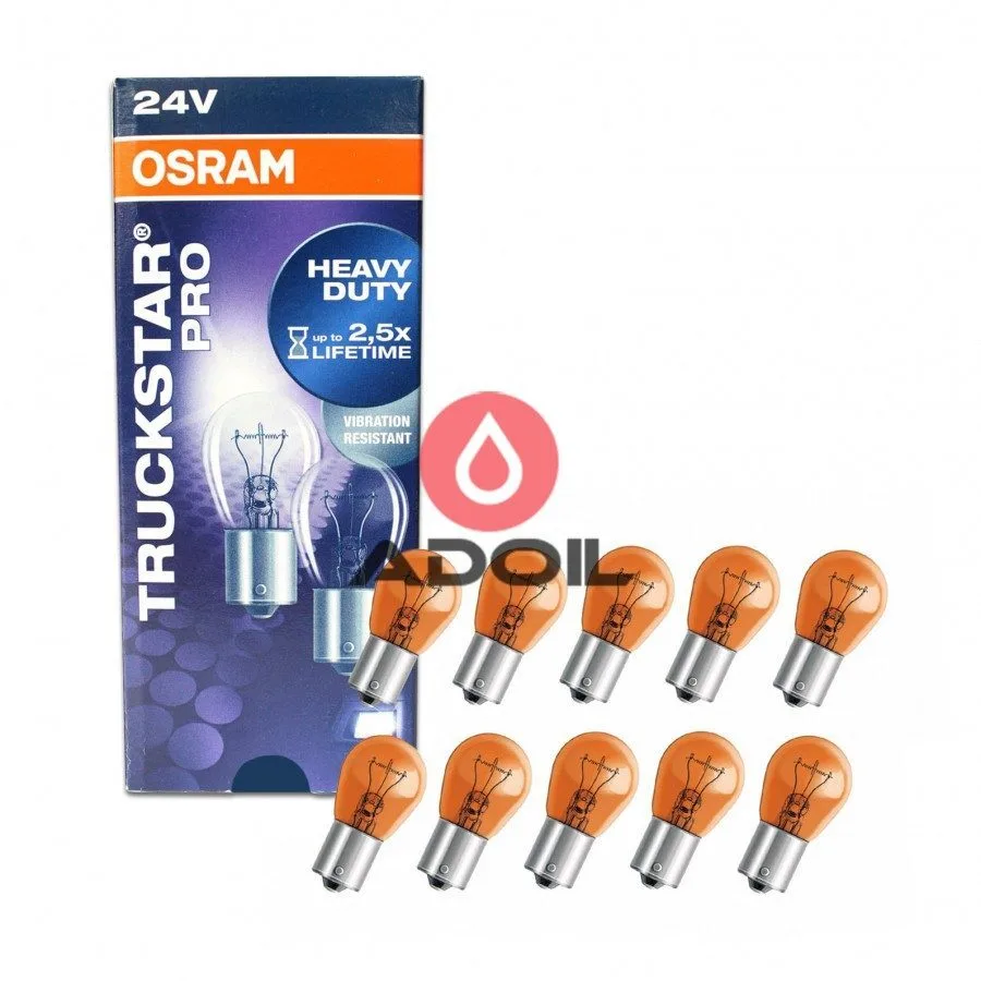 Автолампа PY21W 24V/21W/BAU15s Truck Star PRO Osram