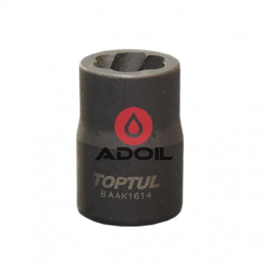 Головка для поврежденных гаек 1/2" 14мм TOPTUL BAAK1614