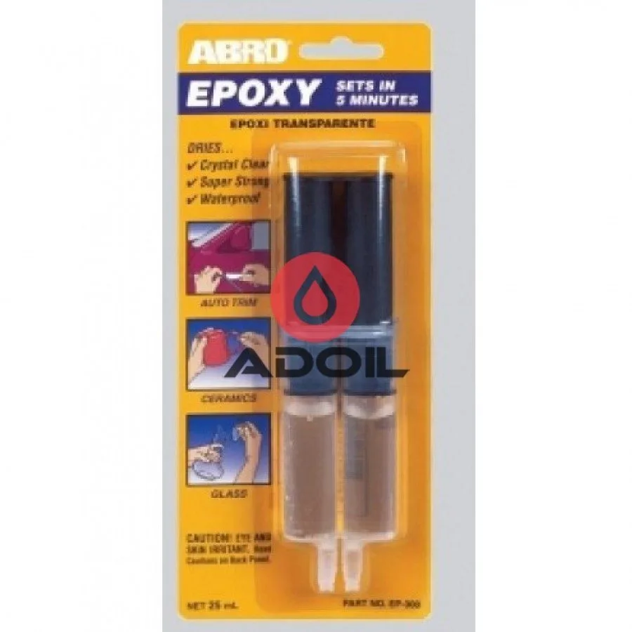 Эпоксидний клей с дозатором Abro